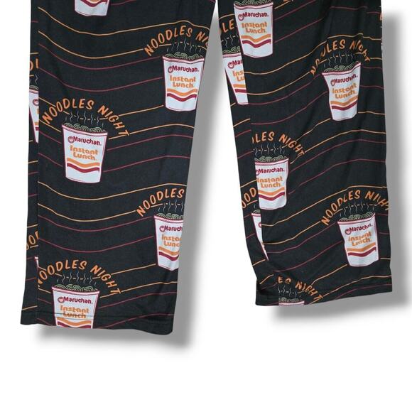 Maruchan Men’s Multicolor Noodle Print Lounge Pajama Pants Medium - Picture 5 of 9